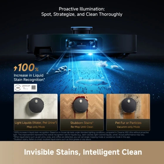 جارو رباتیک دریم مدل X60 Ultra Complete با گارانتی