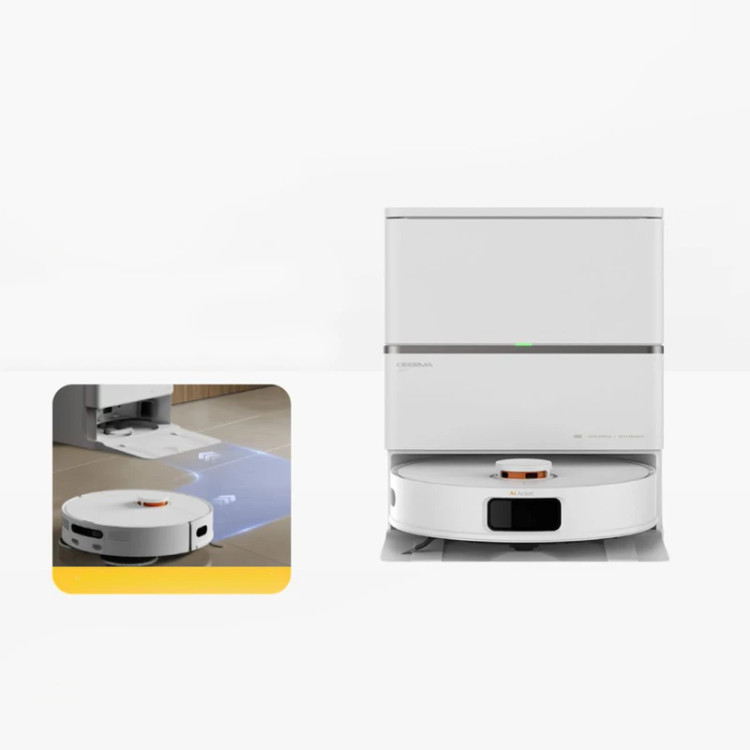 جارو رباتیک درما Deerma X80 Smart Robot Vacuum Cleaner