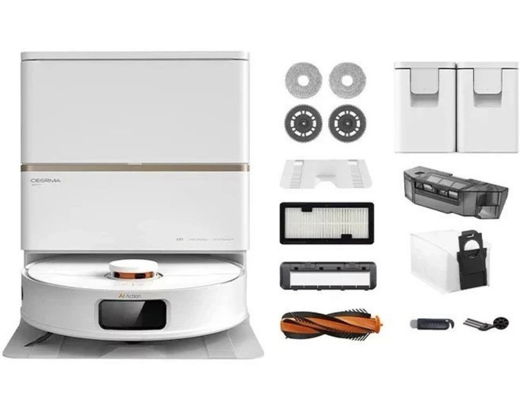 جارو رباتیک درما Deerma X80 Smart Robot Vacuum Cleaner